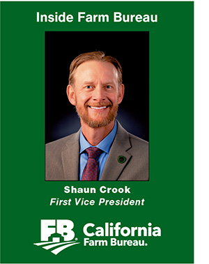 Inside Farm Bureau: Shaun Crook, First Vice President