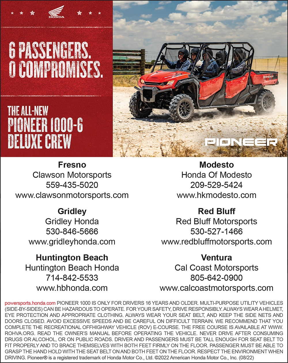 The All New Pioneer 1000-6 Deluxe Crew