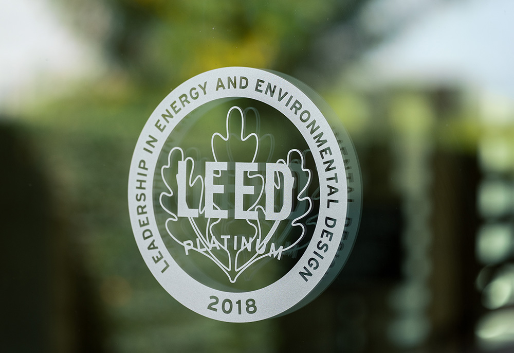 Both buildings have earned a LEED certification, or Leadership in Energy and Environmental Design