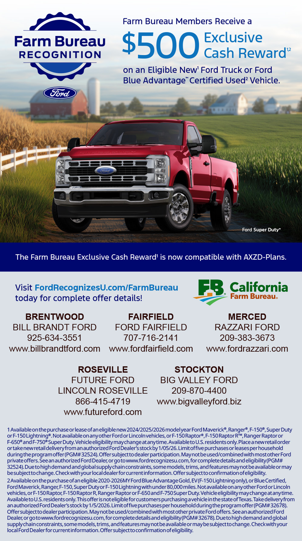 fordrecognizesu.com/farmbureau