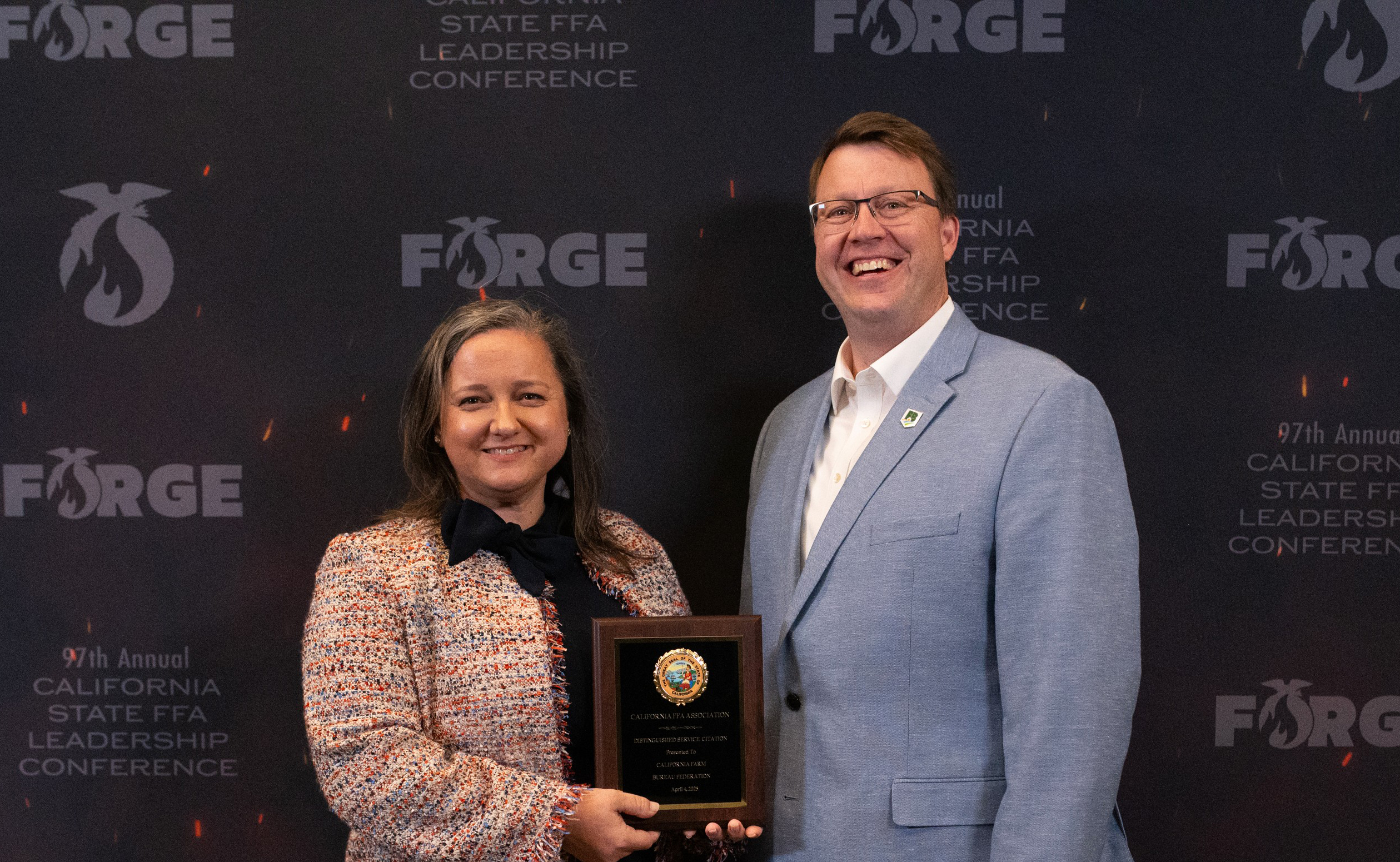 Farm Bureau honored for contributions to state FFA