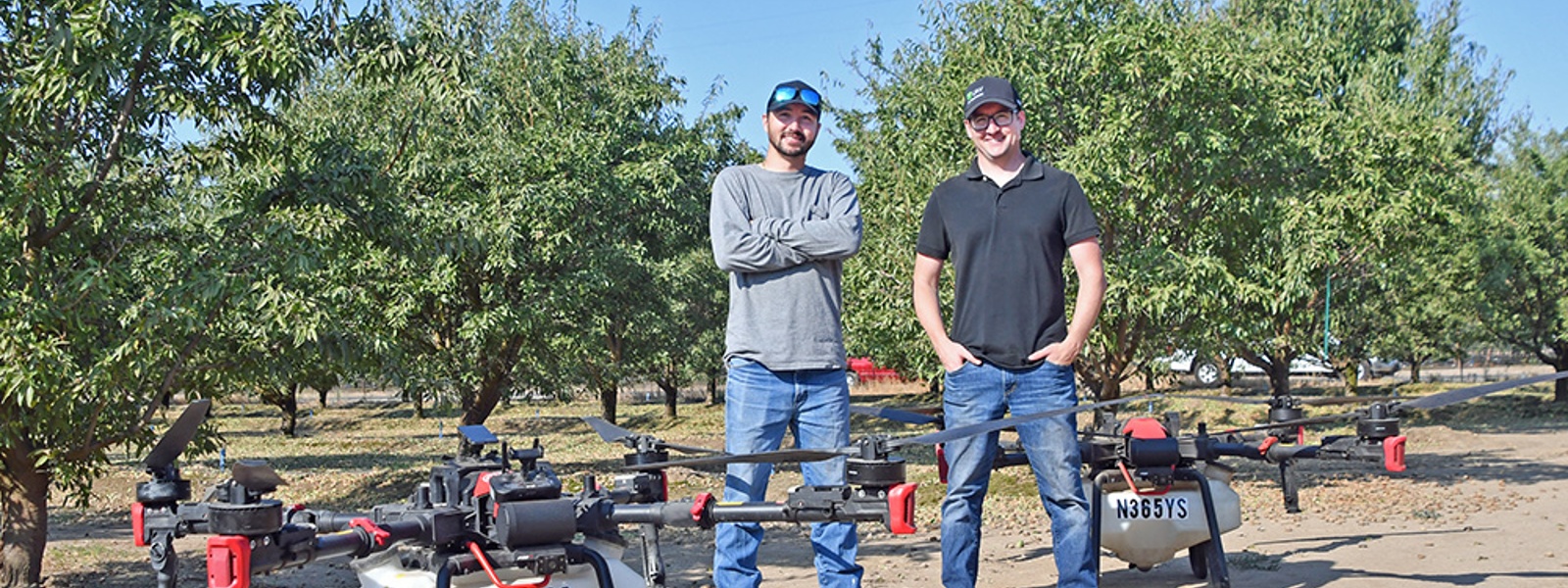Farms increasingly use drones for aerial applications