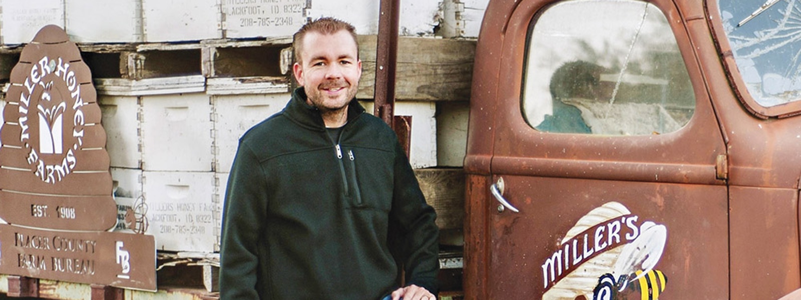 From the Fields: Jason Miller, Placer County beekeeper