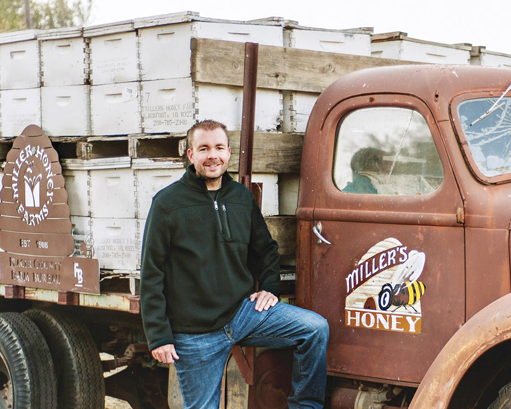 From the Fields: Jason Miller, Placer County beekeeper
