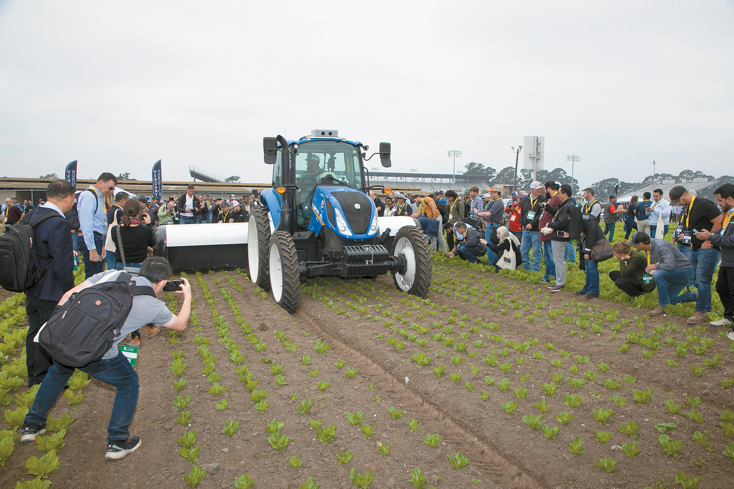 Crowds turn out to see latest in farm tech