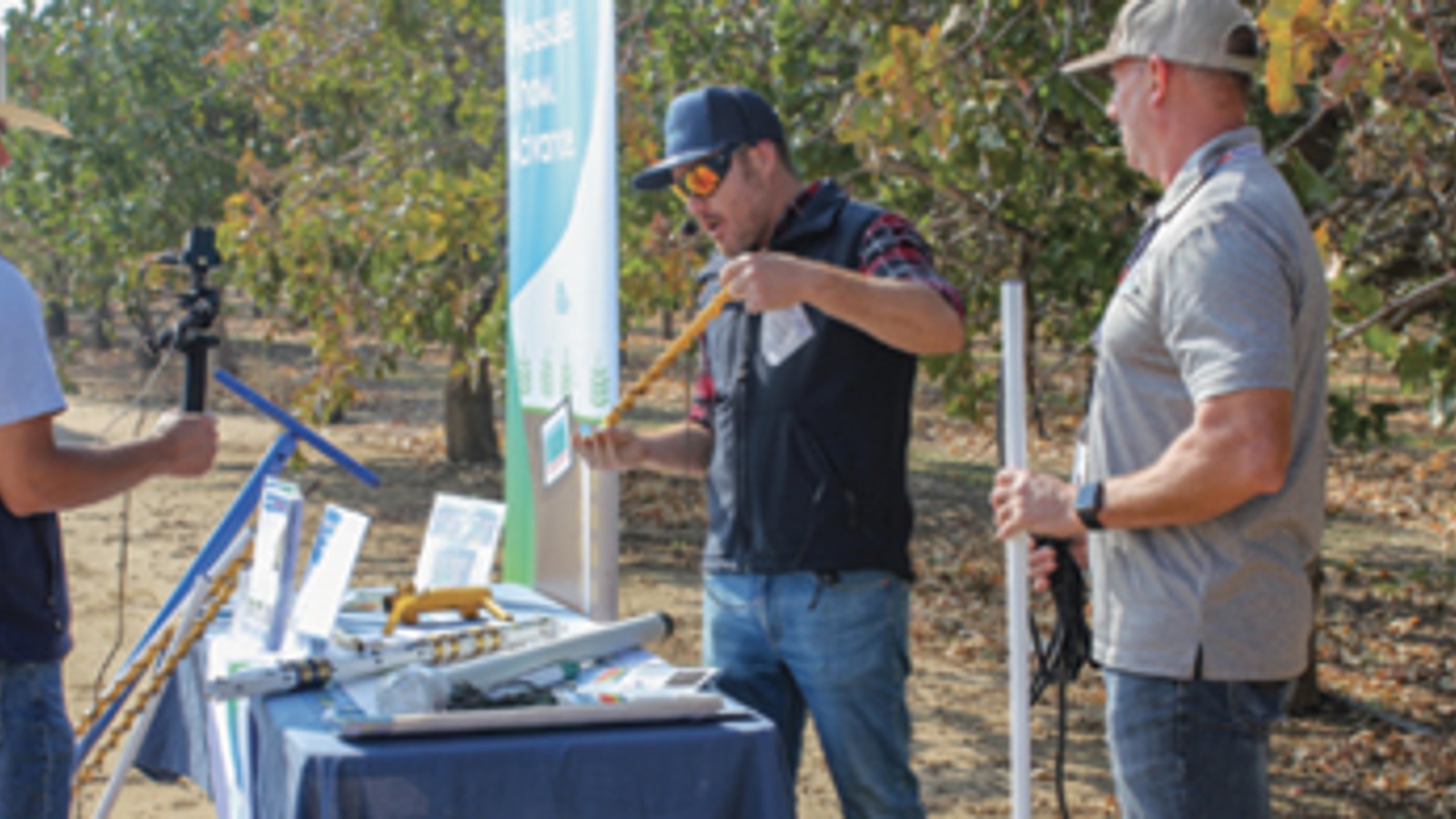 Measuring the future for aquifers