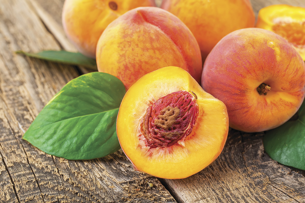 Peaches signal arrival  of prime fruit season