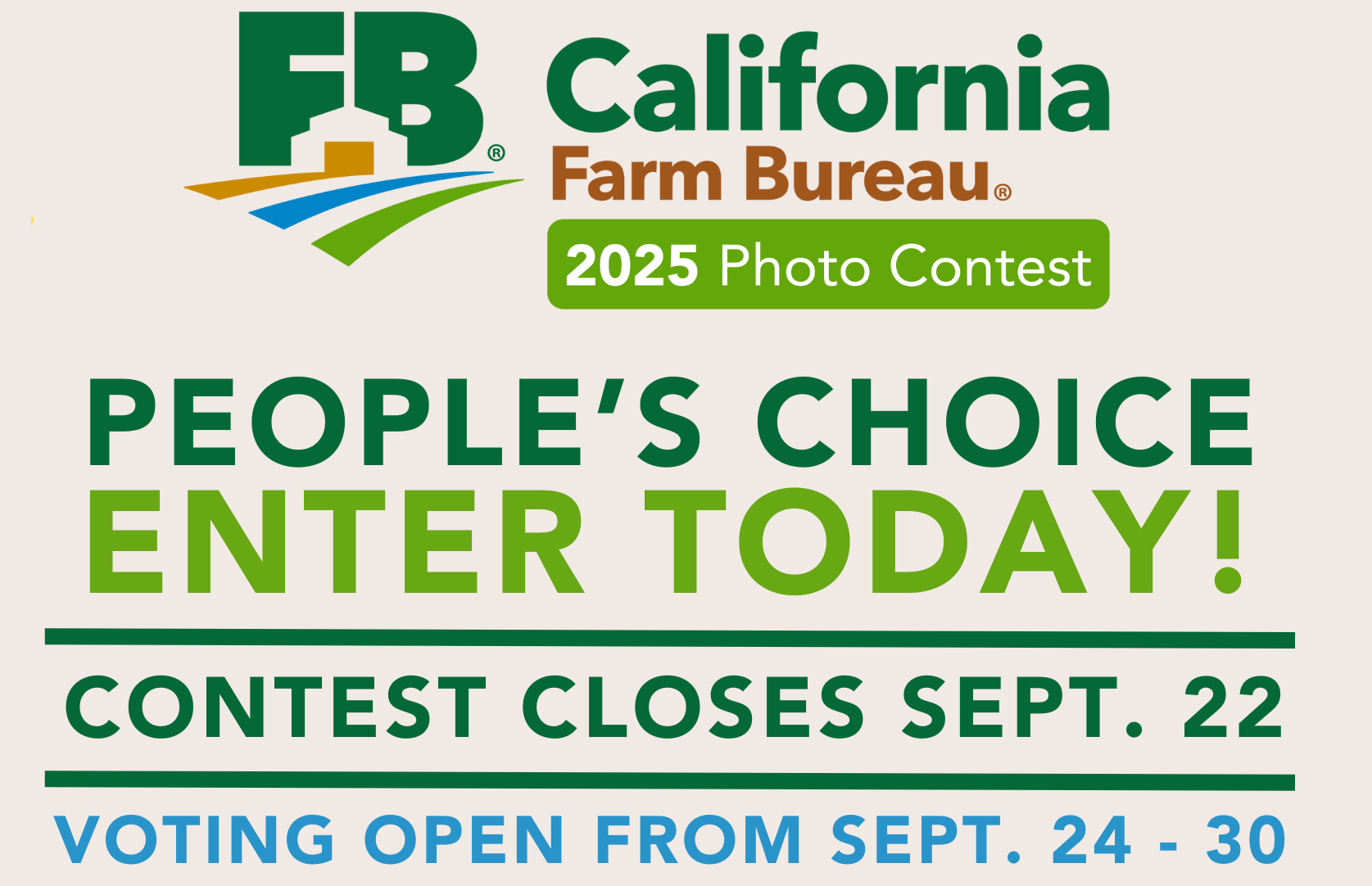 Farm Bureau photo contest submissions due Sept. 22