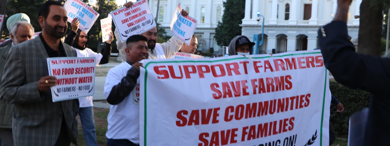 Madera farmers march on Capitol, protest water fees
