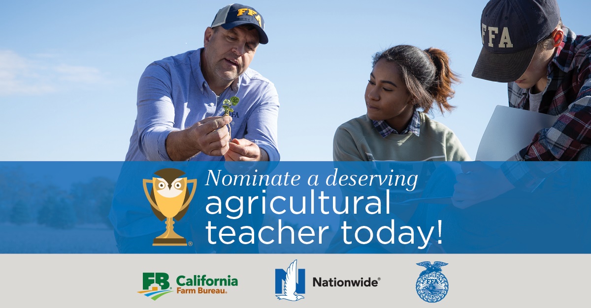 Calls open for Agricultural Educator of the Year award