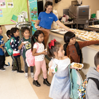 Local farmers partner in 'wheat-to-school' project