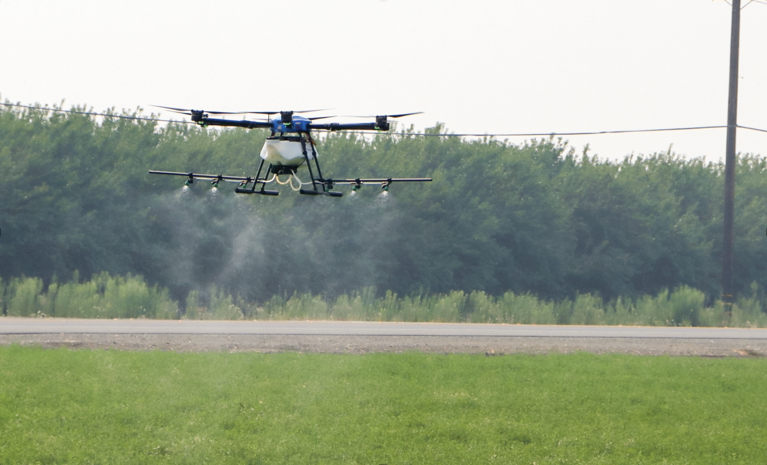 Studies tout precise pesticide applications, drones