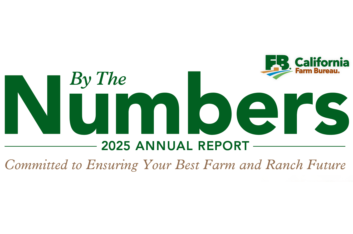 California Farm Bureau: By the Numbers 2025 Annual Report