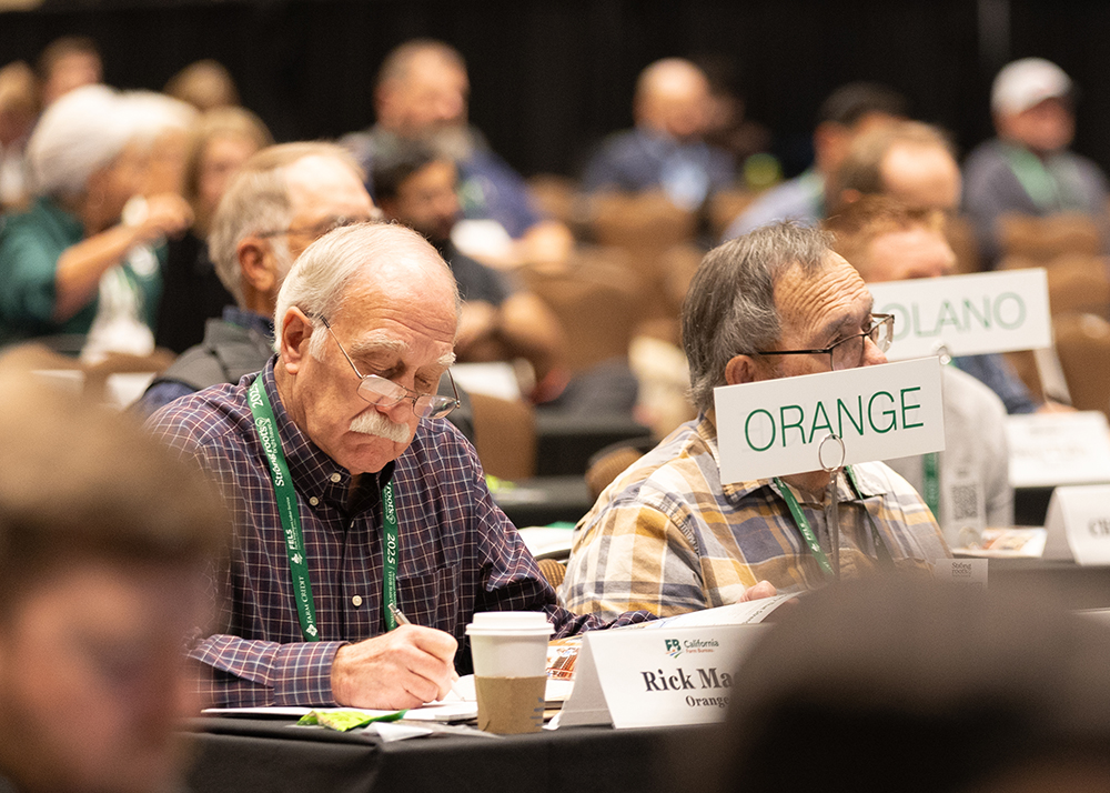 California Farm Bureau updates group's policies