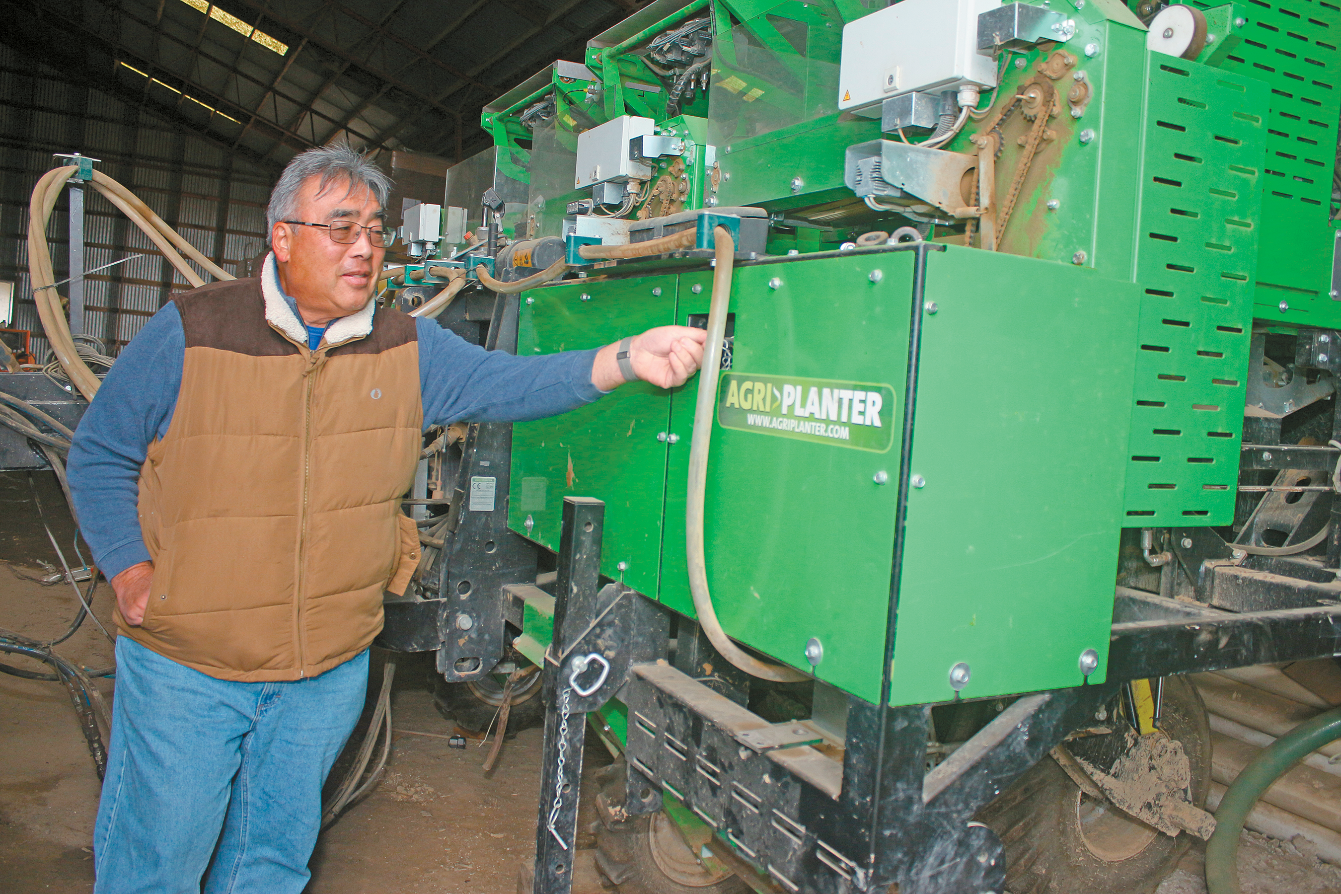 Farmers look to automate transplanting