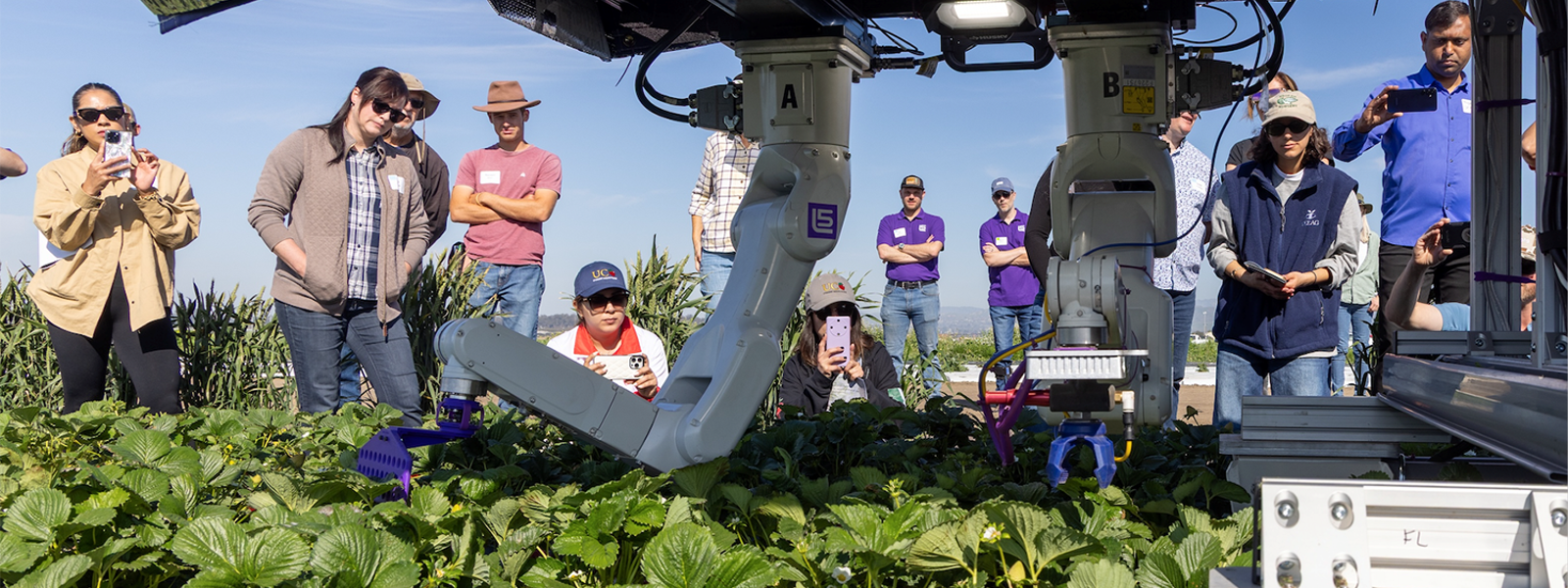 Farm technology showcased at field day