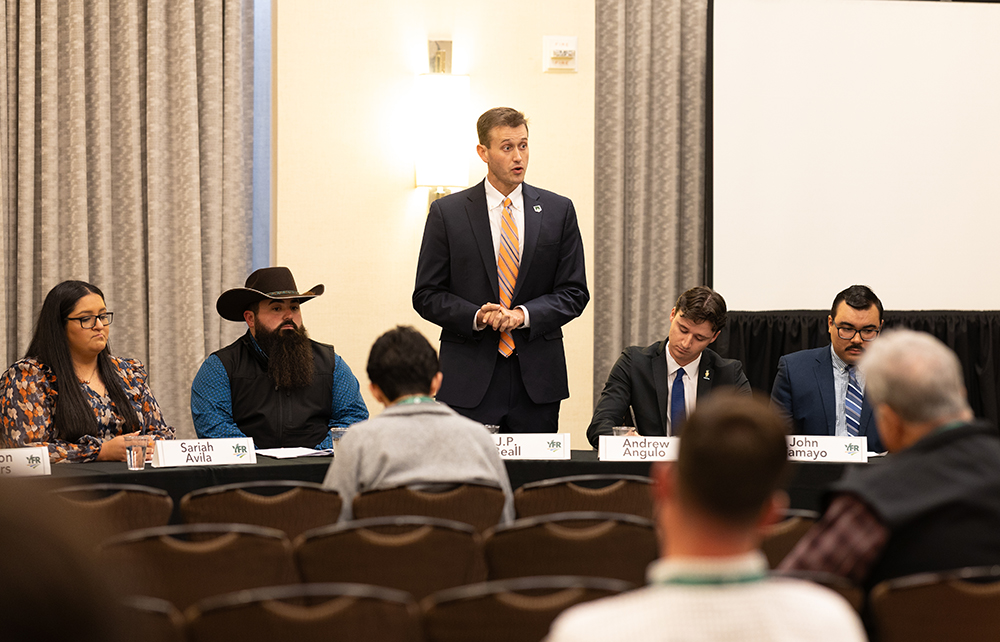 Young farmers and ranchers urged to be industry's voice