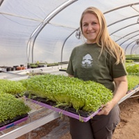 Urban farm's microgreens punch up plates, palates
