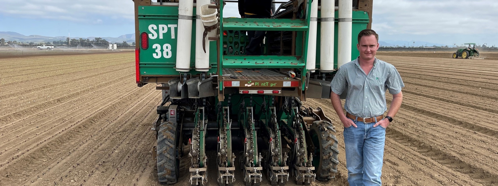 Ag business grad supervises automation for vegetables