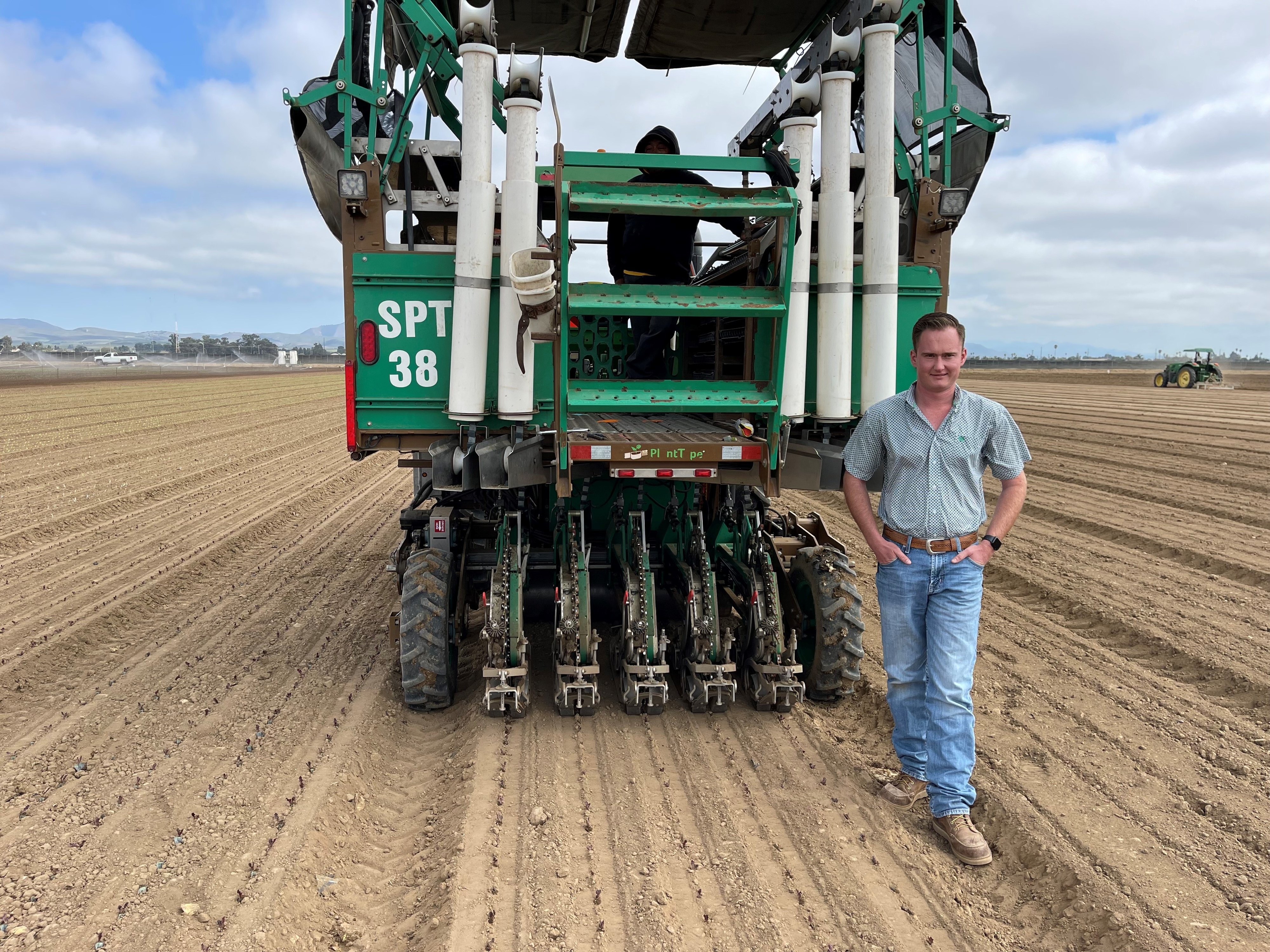 Ag business grad supervises automation for vegetables